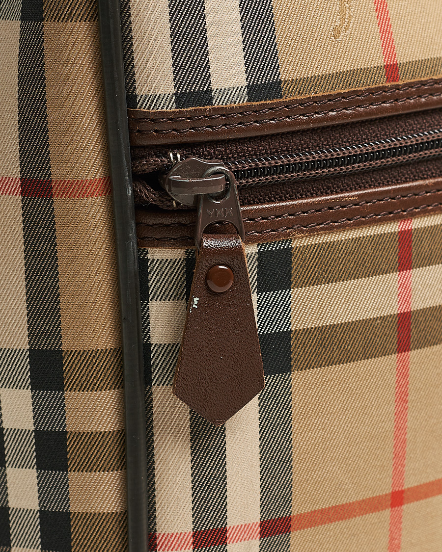 Herr | Burberry Pre-Owned Duffle Bag Haymarket Check | Burberry Pre-Owned | Duffle Bag Haymarket Check