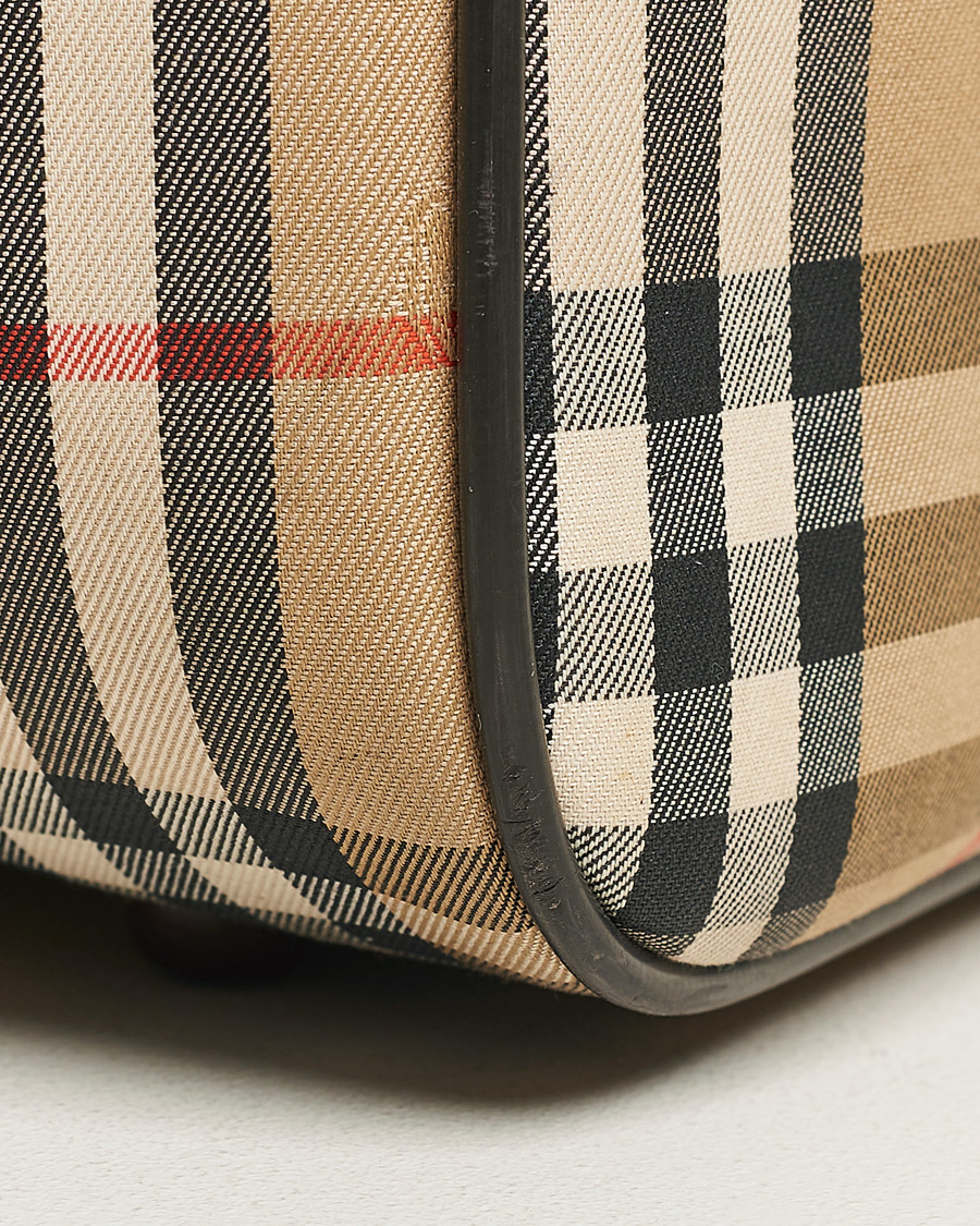 Herr | Burberry Pre-Owned Duffle Bag Haymarket Check | Burberry Pre-Owned | Duffle Bag Haymarket Check