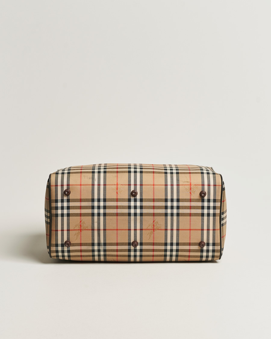 Herr | Burberry Pre-Owned Duffle Bag Haymarket Check | Burberry Pre-Owned | Duffle Bag Haymarket Check