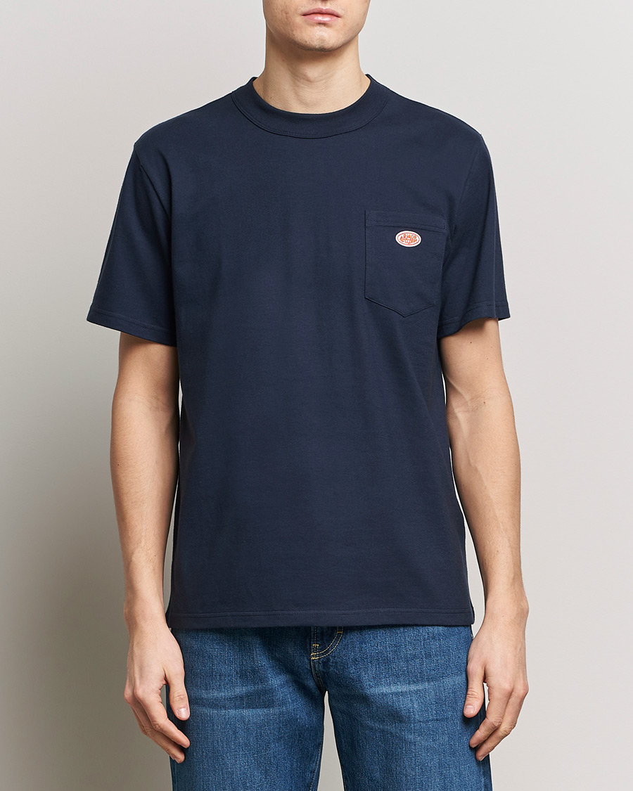 Herr | Kortärmade t-shirts | Armor-lux | Callac Pocket T-Shirt Navy