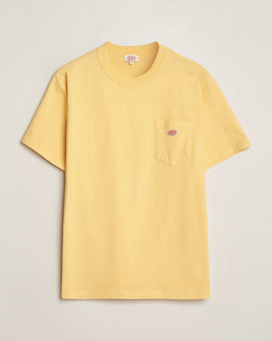Herr | T-Shirts | Armor-lux | Callac Pocket T-Shirt Yellow