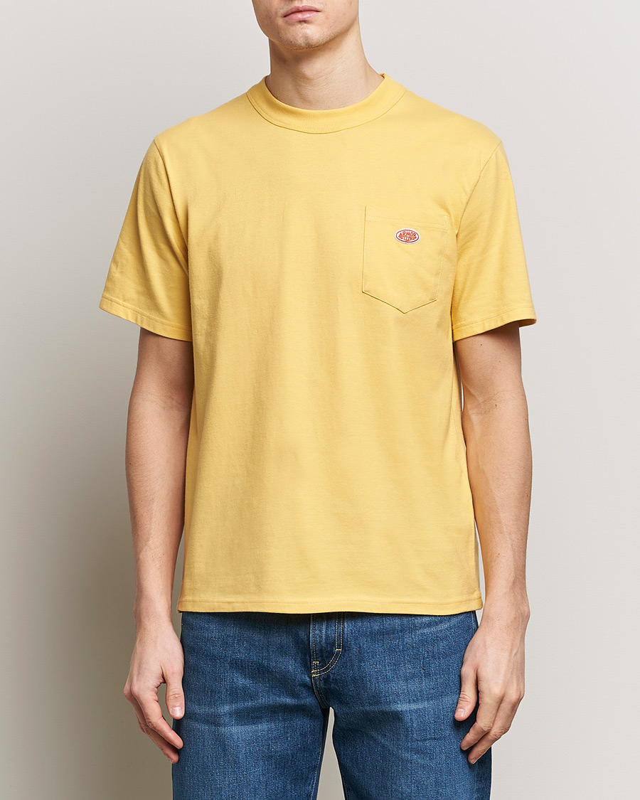 Herr | Kläder | Armor-lux | Callac Pocket T-Shirt Yellow