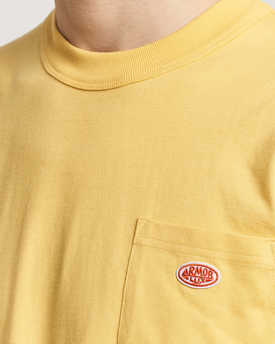 Herr | T-Shirts | Armor-lux | Callac Pocket T-Shirt Yellow