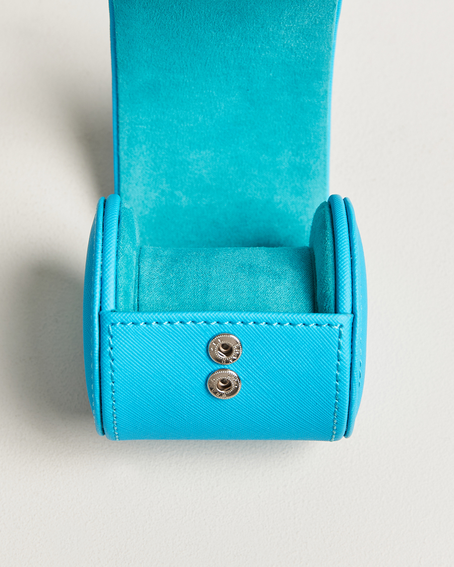 Herr | Lifestyle | WOLF | Single Watch Roll Turquoise