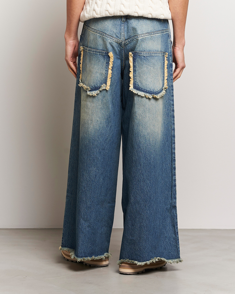 Herr | Jeans | Moncler Genius | Wide Jeans Mid Blue
