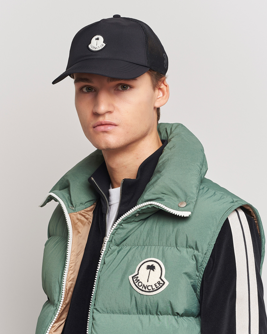 Herr | Moncler Genius Logo Baseball Cap Black | Moncler Genius | Logo Baseball Cap Black