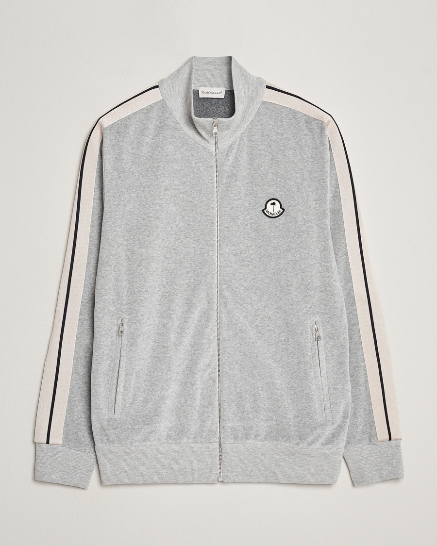 Herr | Tröjor | Moncler Genius | Zip Up Cardigan Light Grey