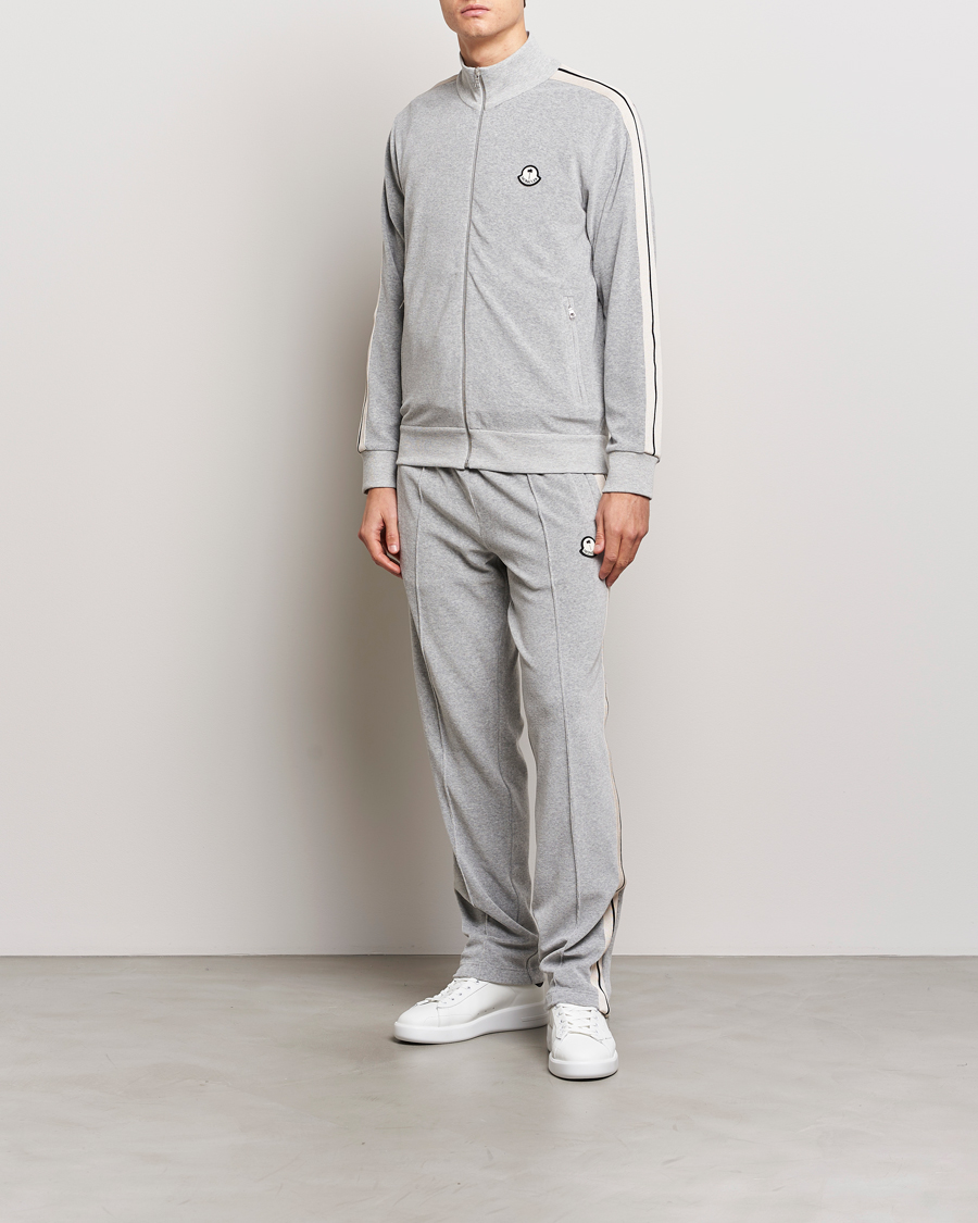 Herr | Tröjor | Moncler Genius | Zip Up Cardigan Light Grey