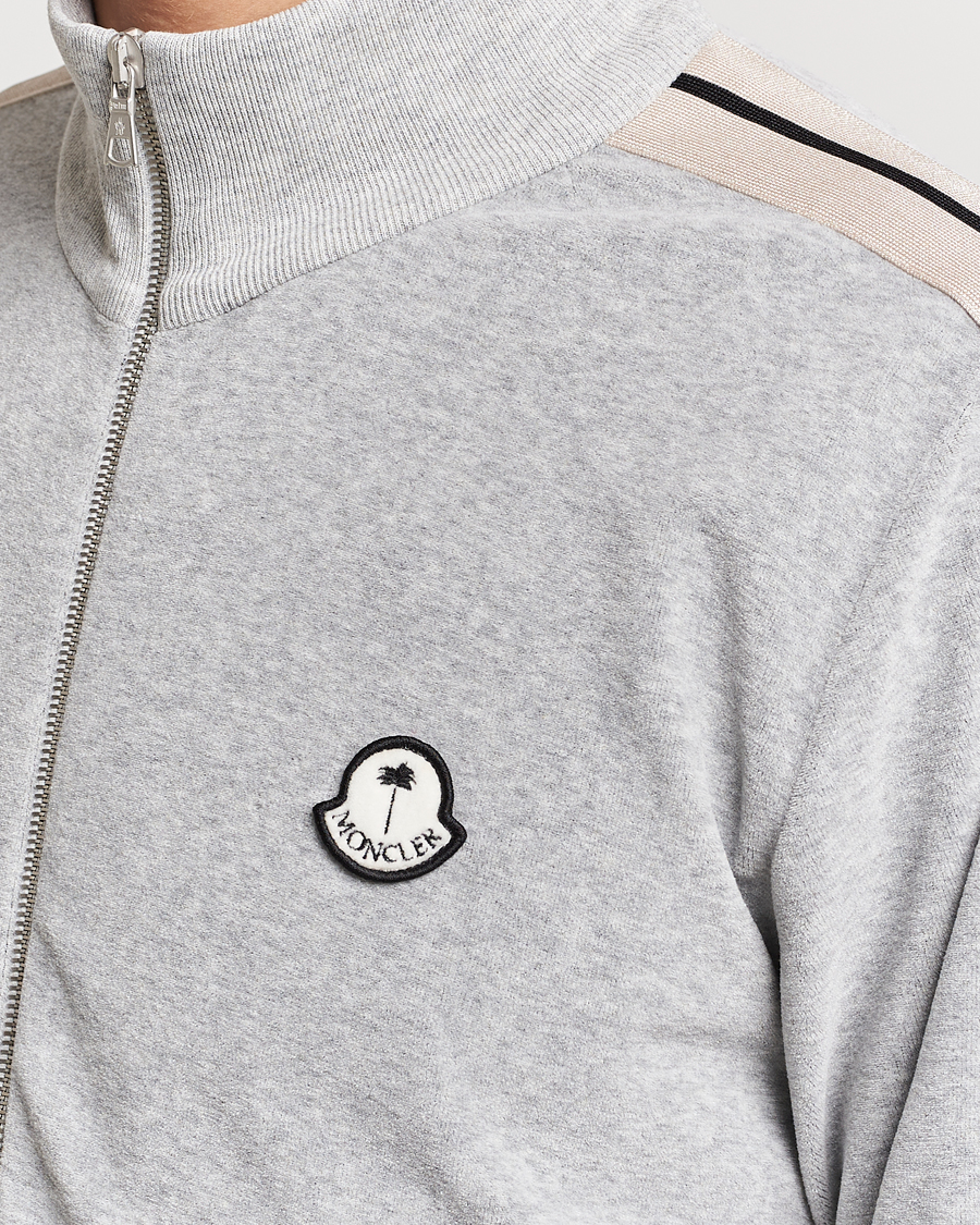 Herr | Tröjor | Moncler Genius | Zip Up Cardigan Light Grey
