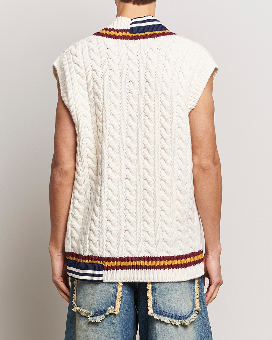 Herr | Kläder | Moncler Genius | Patchwork Crickett Vest Off White