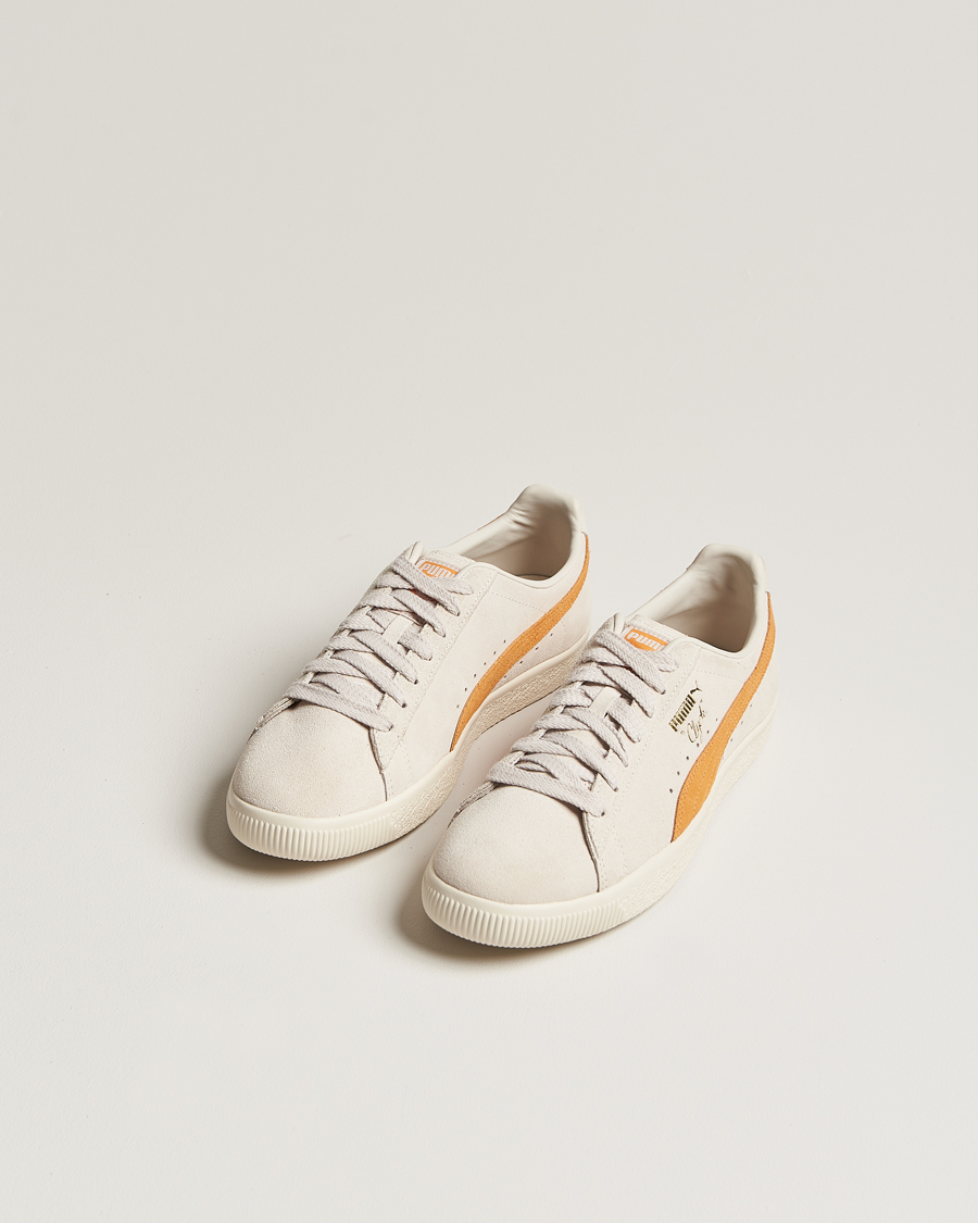 Herr | Mockaskor | Puma | Clyde OG Suede Sneaker Frosted Ivory