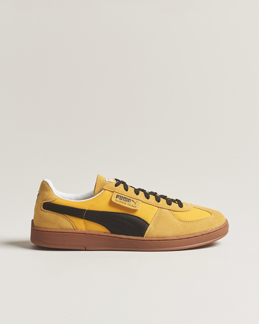 Herr | Puma Super Team OG Sneaker Yellow Zissle/Black | Puma | Super Team OG Sneaker Yellow Zissle/Black