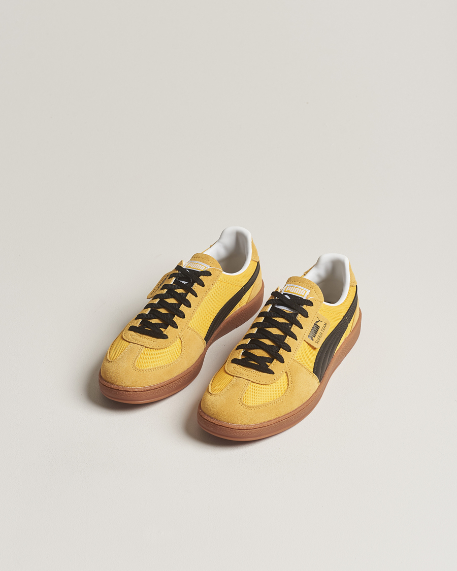 Herr | Nya produktbilder | Puma | Super Team OG Sneaker Yellow Zissle/Black