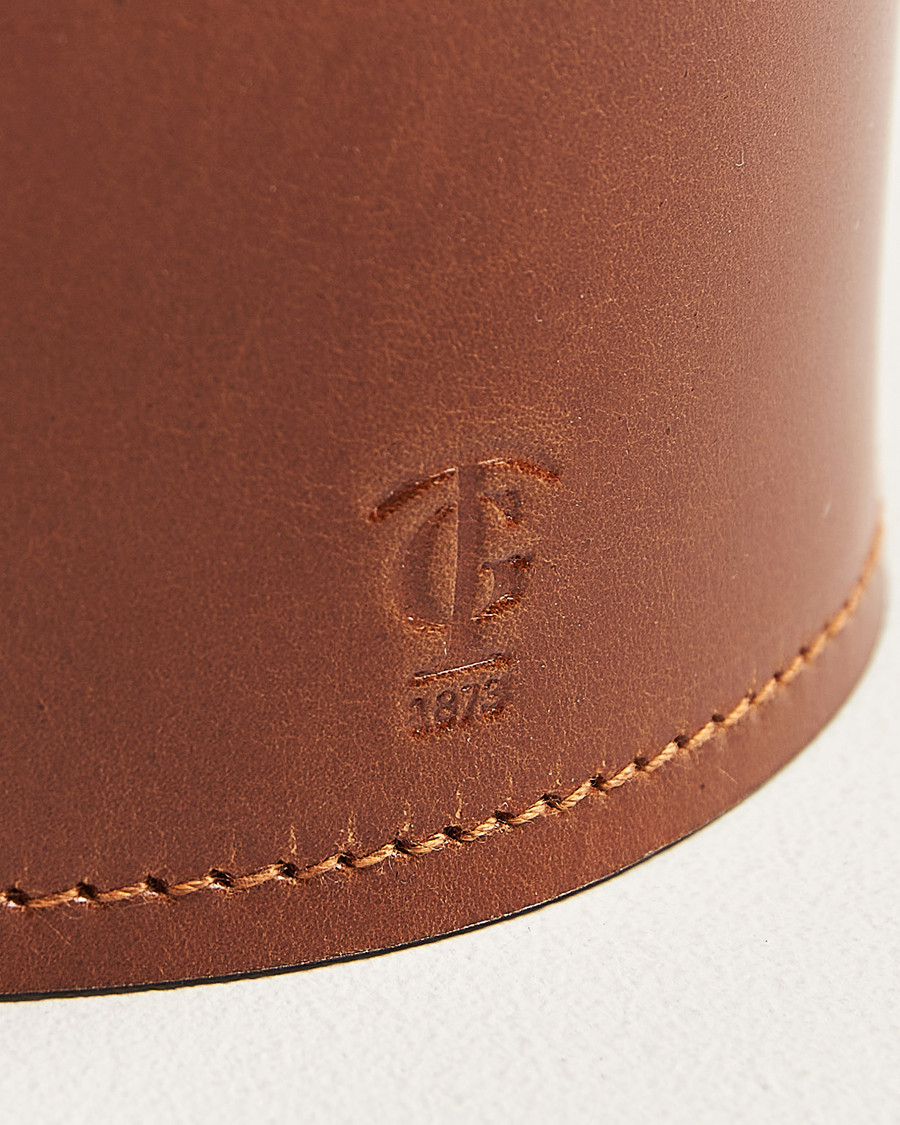 Herr | Till hemmet | Tärnsjö Garveri | Small Leather Box 002 Light Brown
