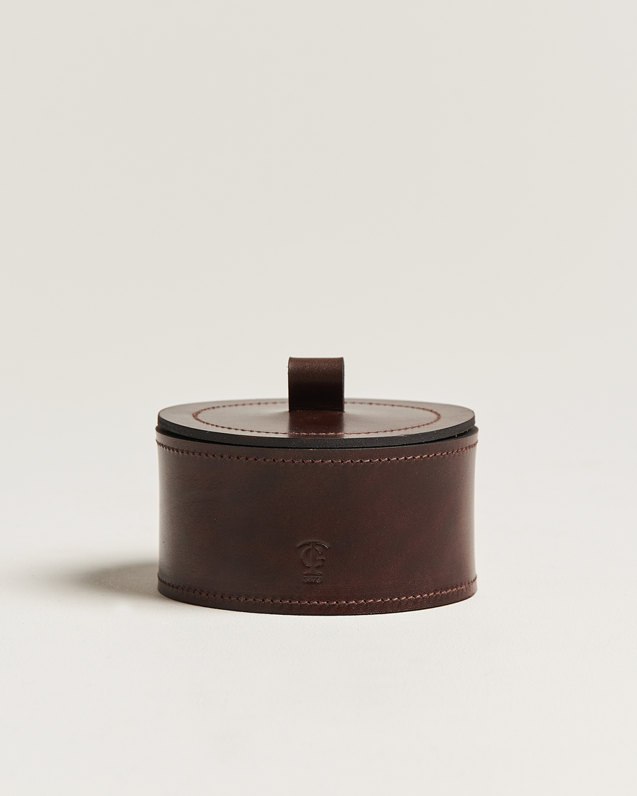 Herr |  | Tärnsjö Garveri | Small Leather Box 002 Dark Brown