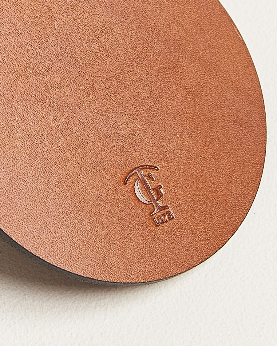Herr | Till hemmet | Tärnsjö Garveri | Leather Coaster Set 006 Light Brown