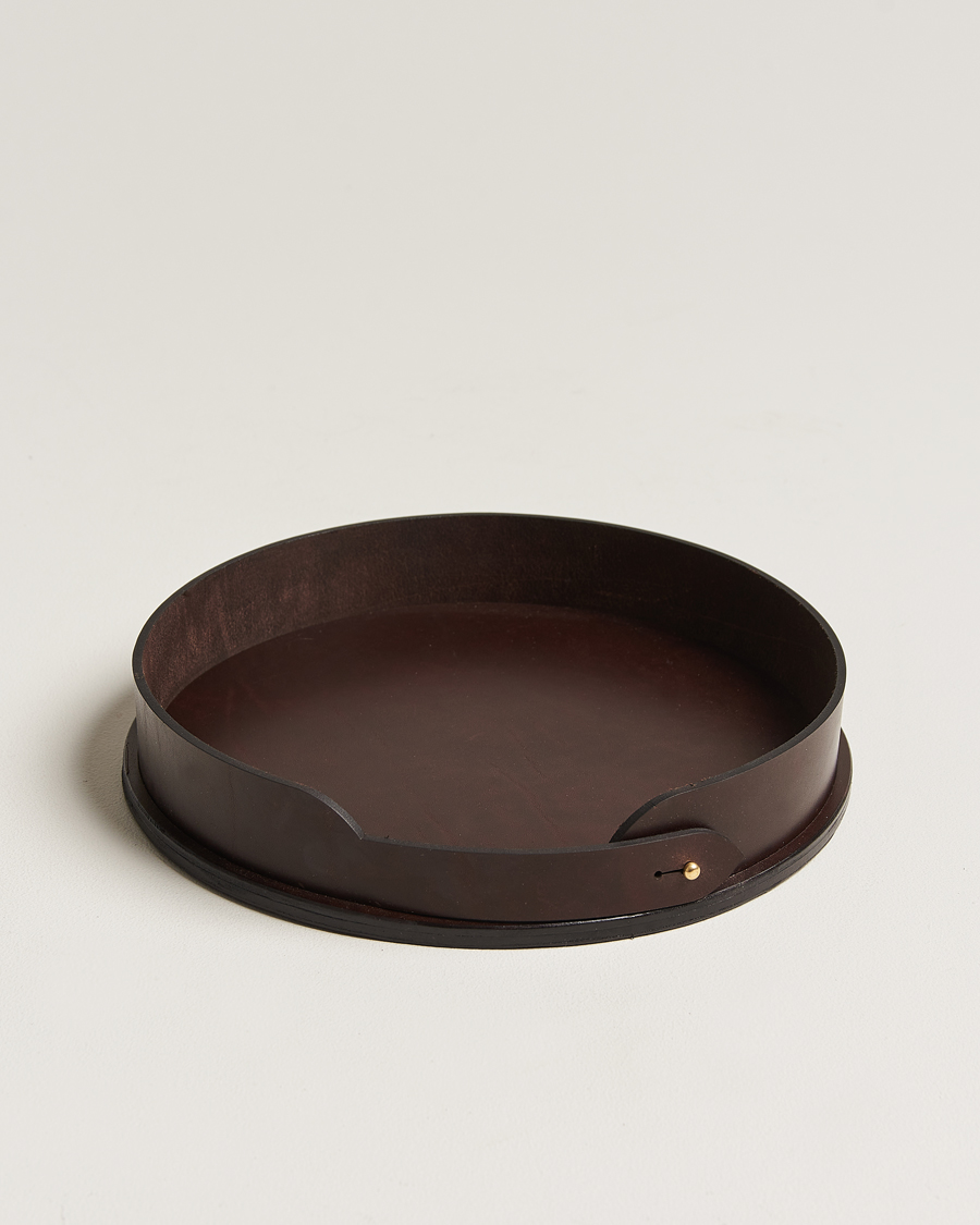 Herr | Till hemmet | Tärnsjö Garveri | Leather Tray 007 Dark Brown