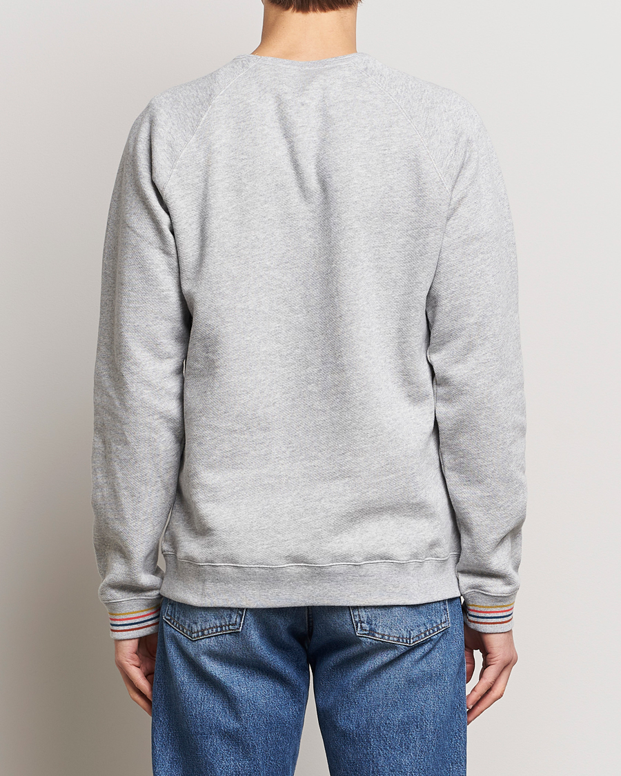 Herr | Tröjor | Paul Smith | Artist Rib Crew Neck Sweatshirt Grey Melange
