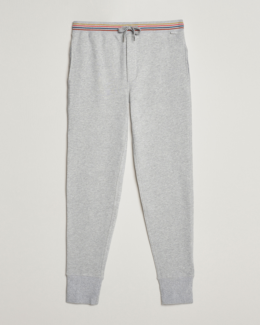 Herr | Byxor | Paul Smith | Artist Rib Sweatpants Grey Melange