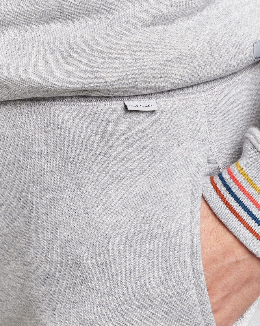 Herr | Byxor | Paul Smith | Artist Rib Sweatpants Grey Melange