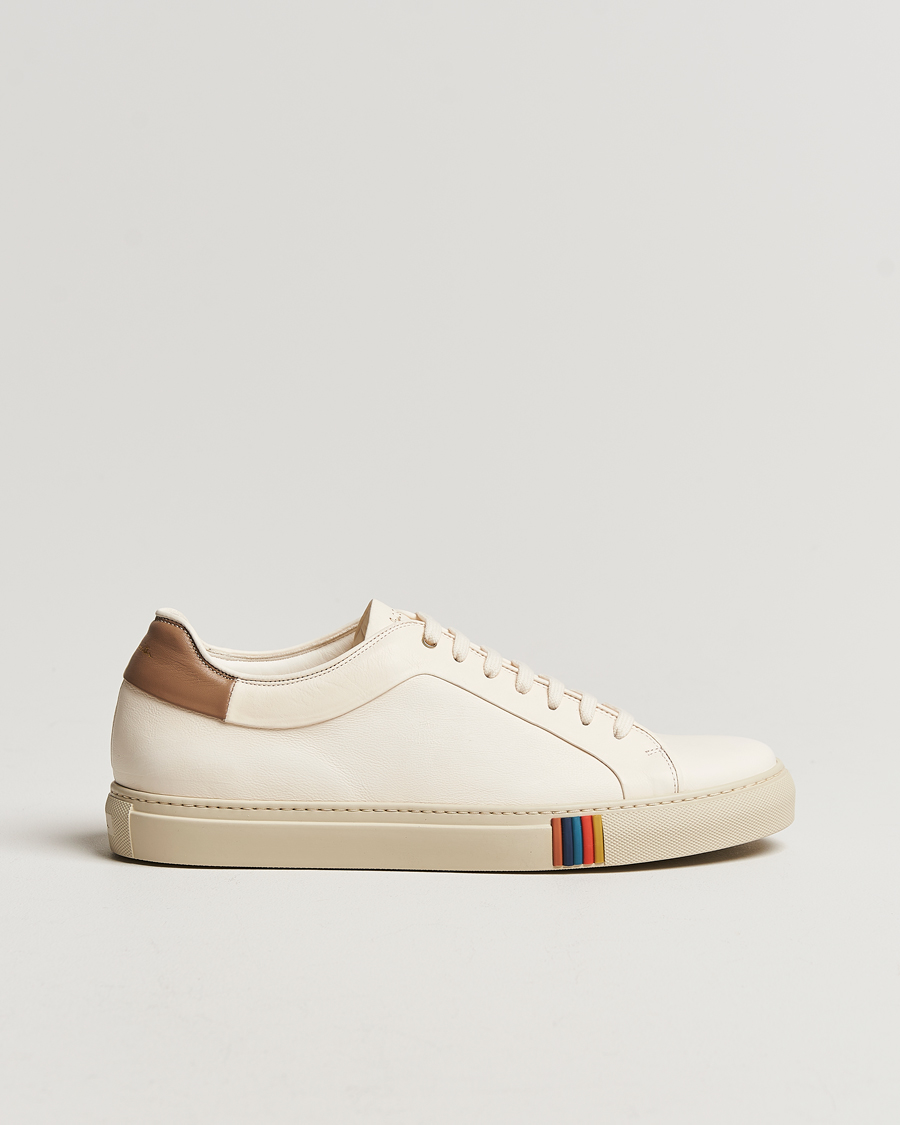 Herr | Paul Smith Basso Leather Sneaker White | Paul Smith | Basso Leather Sneaker White