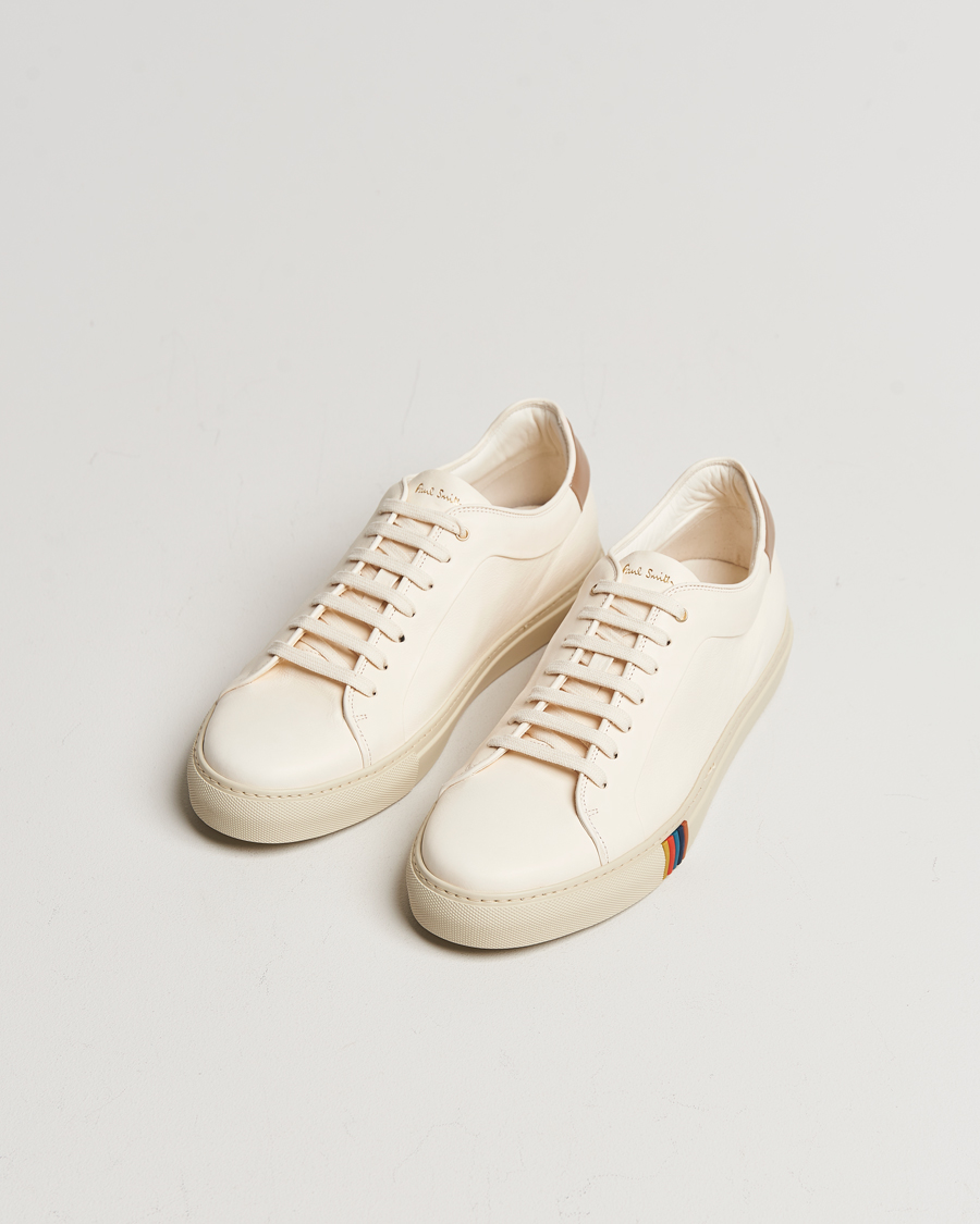 Herr | Best of British | Paul Smith | Basso Leather Sneaker White
