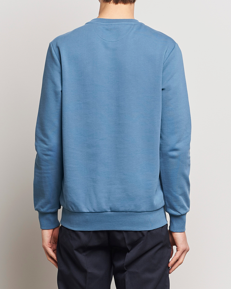 Herr | Tröjor | Paul Smith | Embroidery Crew Neck Sweatshirt Light Blue