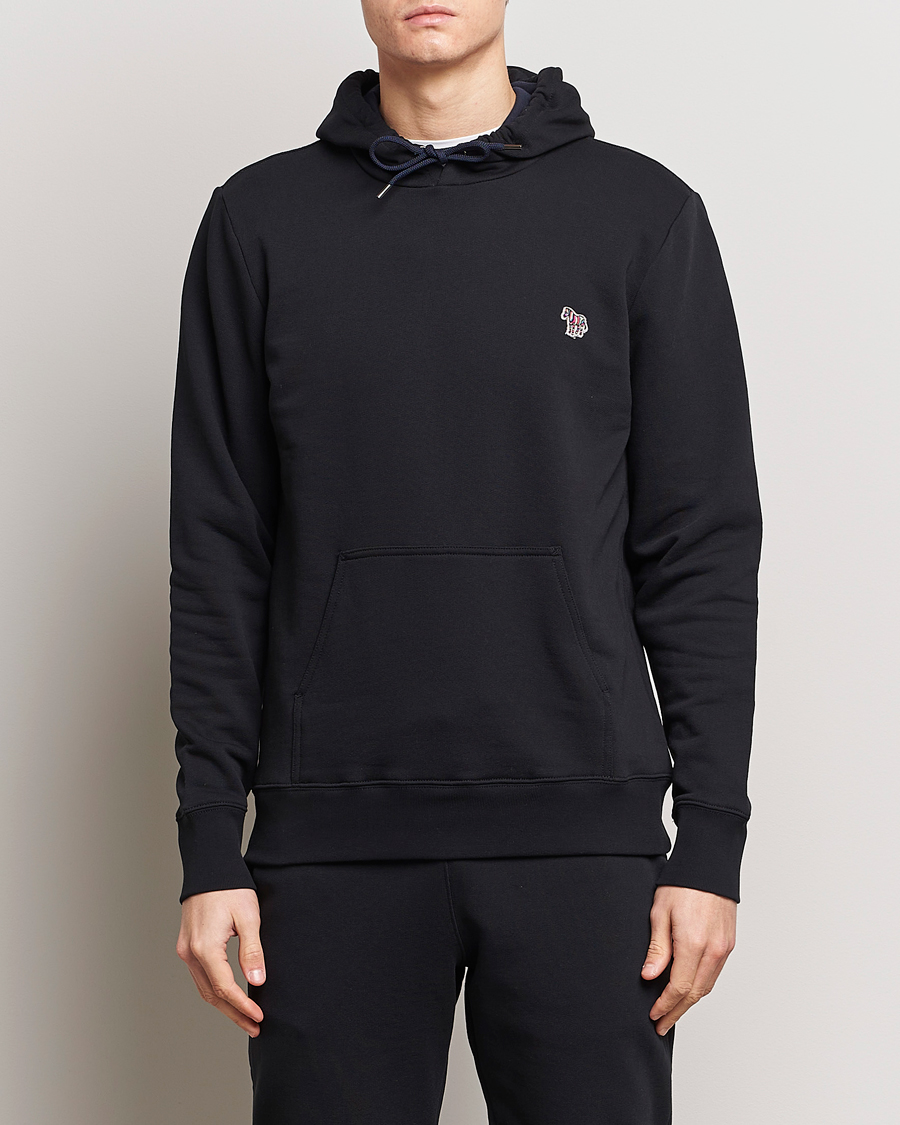 Herr | Kläder | PS Paul Smith | Zebra Organic Cotton Hoodie Black