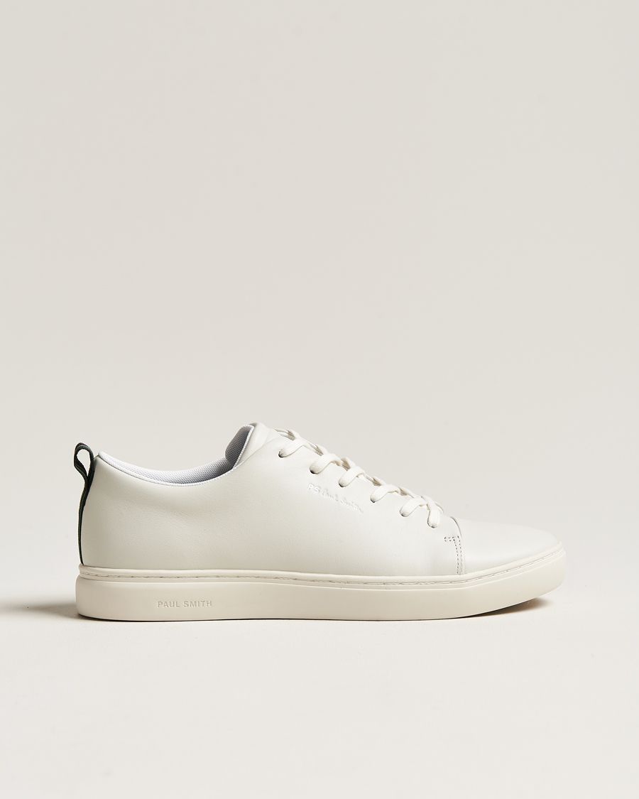 Herr | Sneakers | PS Paul Smith | Lee Cap Toe Leather Sneaker White