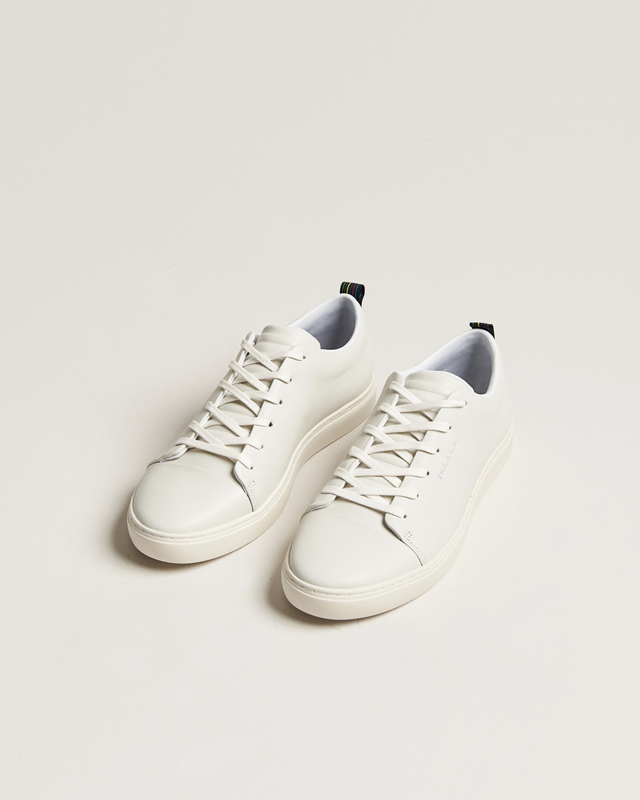 Herr | Sneakers | PS Paul Smith | Lee Cap Toe Leather Sneaker White