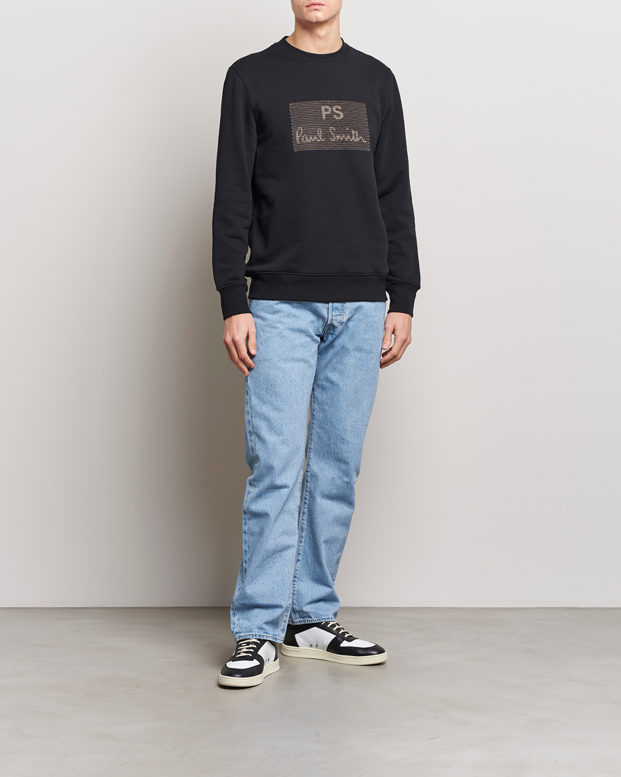 Herr | Tröjor | PS Paul Smith | PS Crew Neck Sweatshirt Black