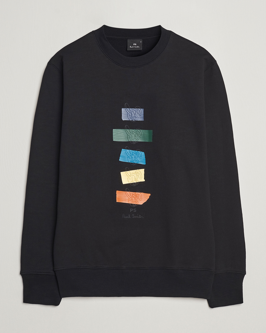 Herr | Tröjor | PS Paul Smith | Rabbits Crew Neck Sweatshirt Black