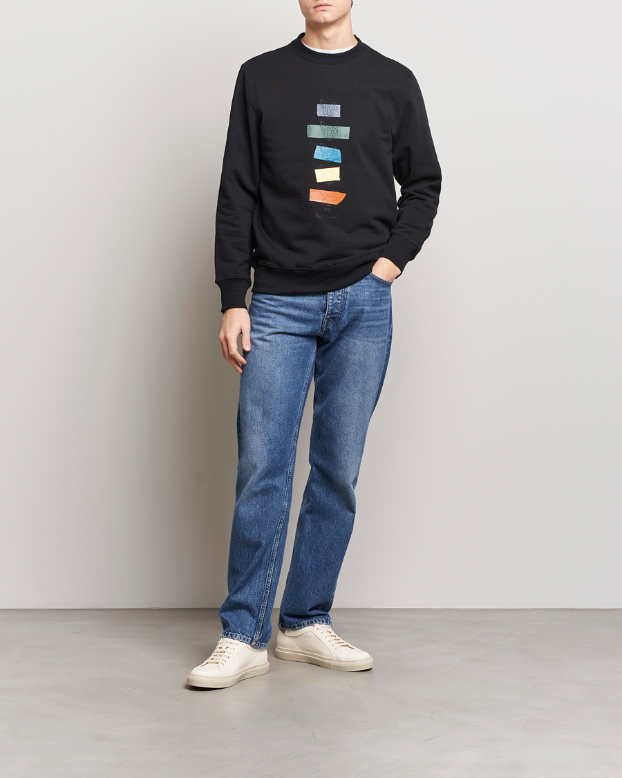 Herr | Tröjor | PS Paul Smith | Rabbits Crew Neck Sweatshirt Black
