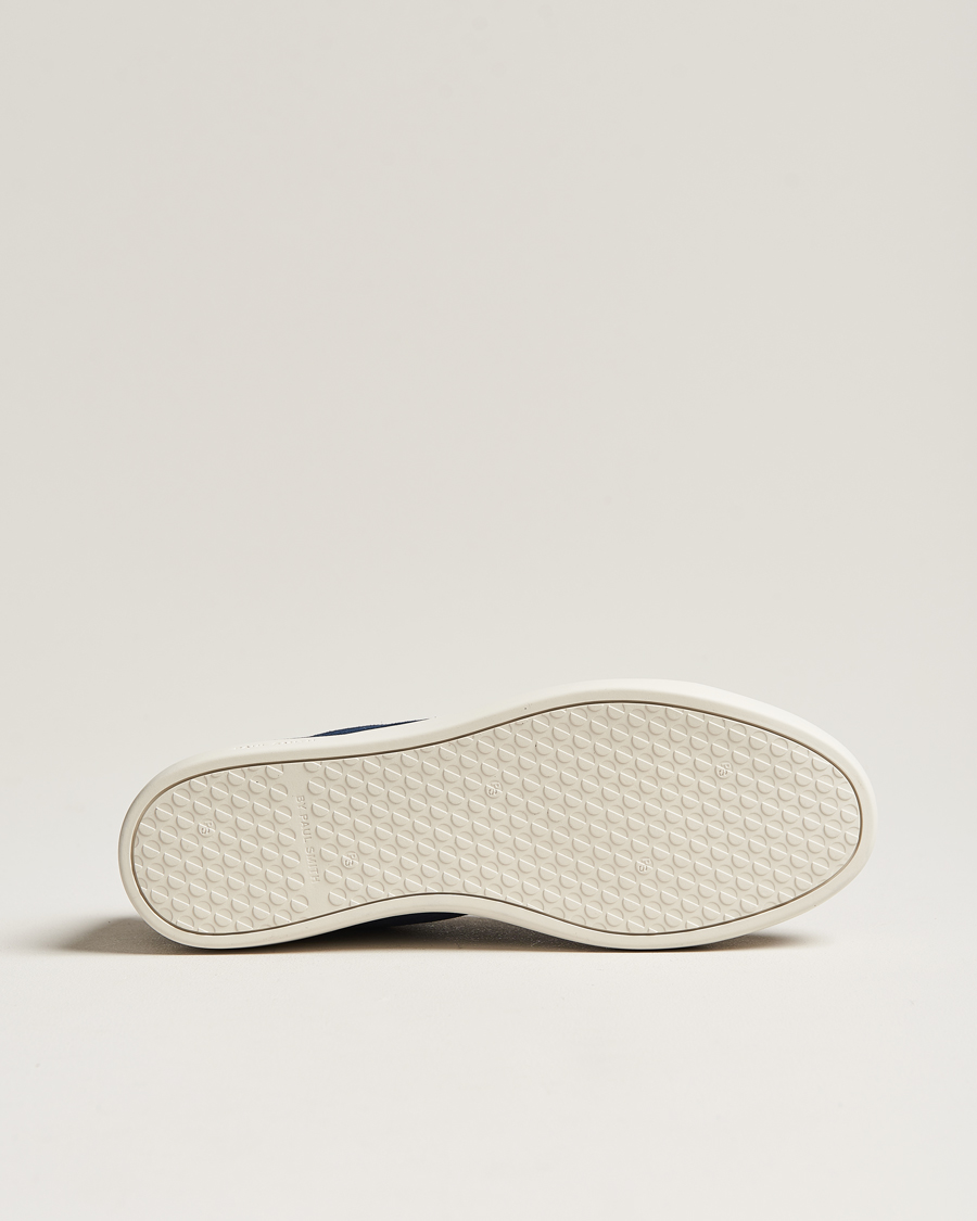 Herr | PS Paul Smith Lee Cap Toe Suede Sneaker Navy | PS Paul Smith | Lee Cap Toe Suede Sneaker Navy