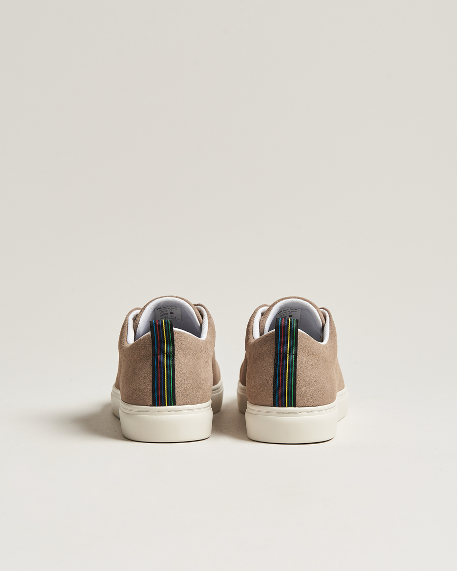 Herr | PS Paul Smith Lee Cap Toe Suede Sneaker Taupe | PS Paul Smith | Lee Cap Toe Suede Sneaker Taupe