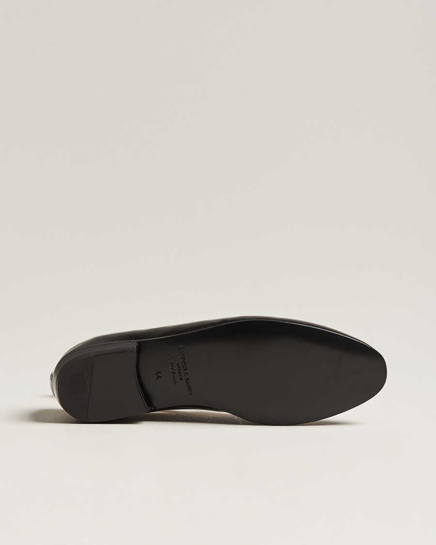 Herr | Baudoin & Lange Sagan Patent Loafers Black Calf | Baudoin & Lange | Sagan Patent Loafers Black Calf