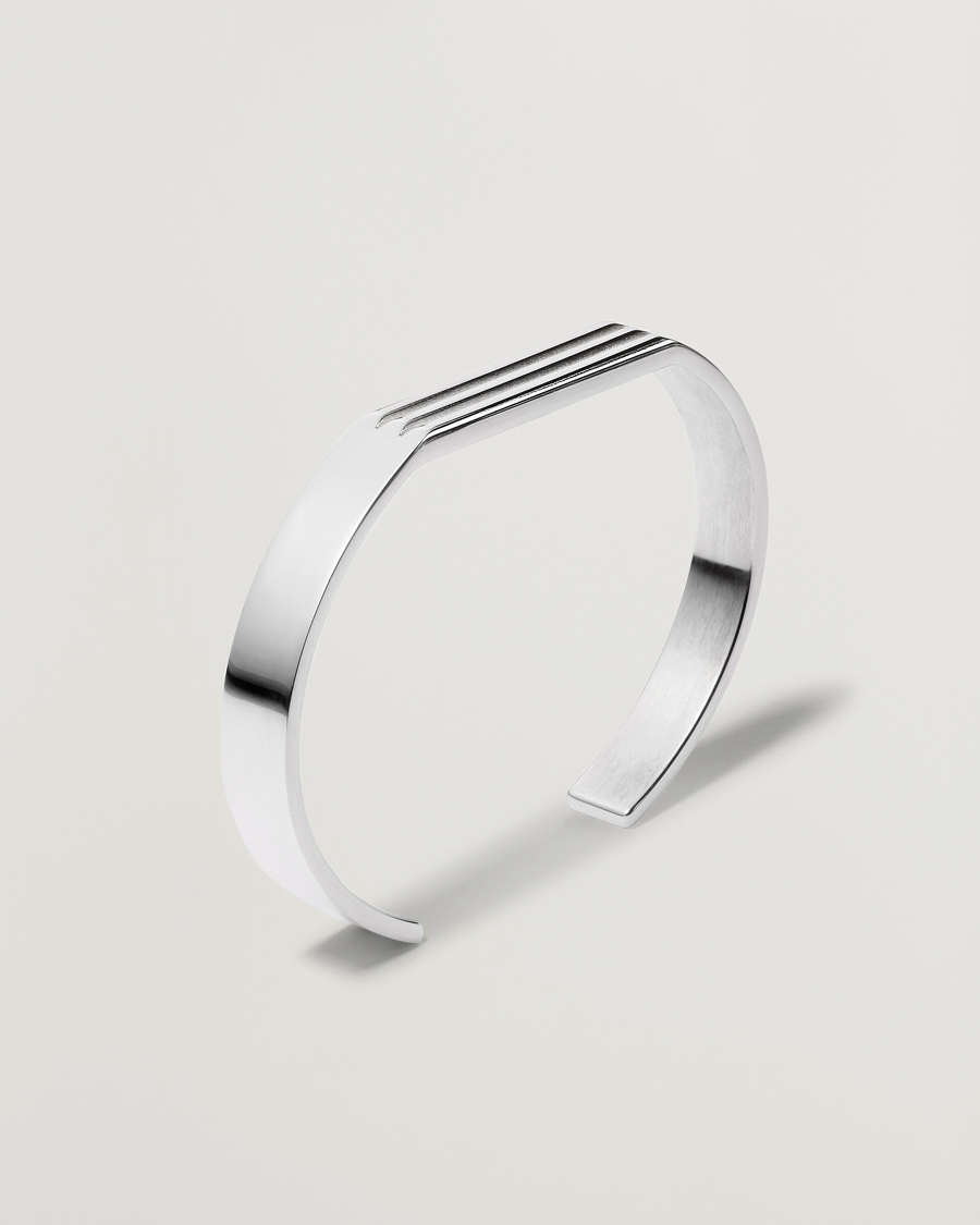 Herr | LE GRAMME Godron Bracelet Sterling Silver 21g | LE GRAMME | Godron Bracelet Sterling Silver 21g