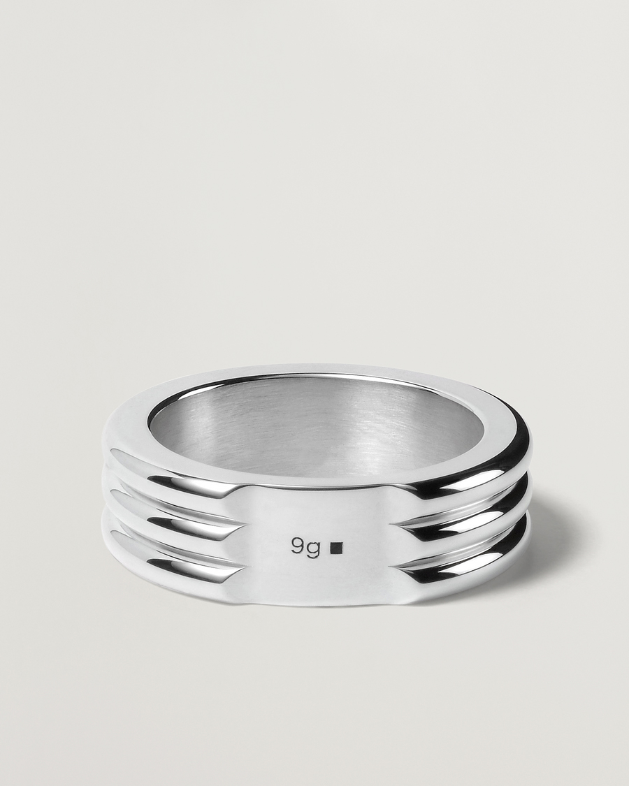 Herr |  | LE GRAMME | Godron Ring Sterling Silver 9g