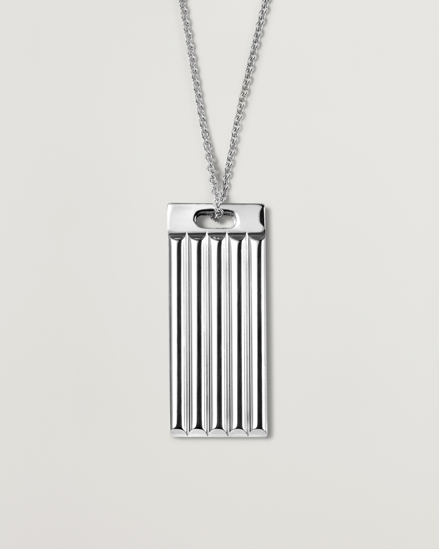 Herr |  | LE GRAMME | Godron Necklace Sterling Silver 8g