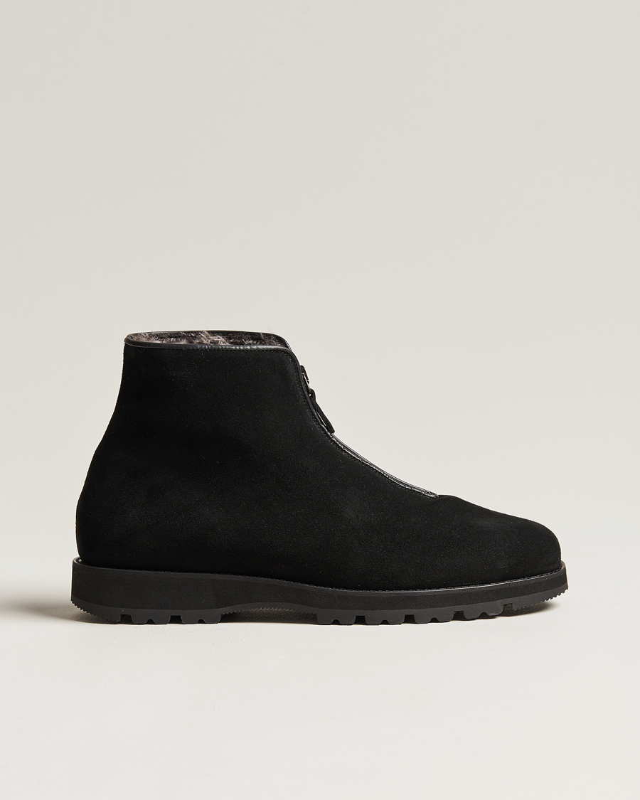 Herr | Kängor | Myrqvist | Funäs Boot Black Suede