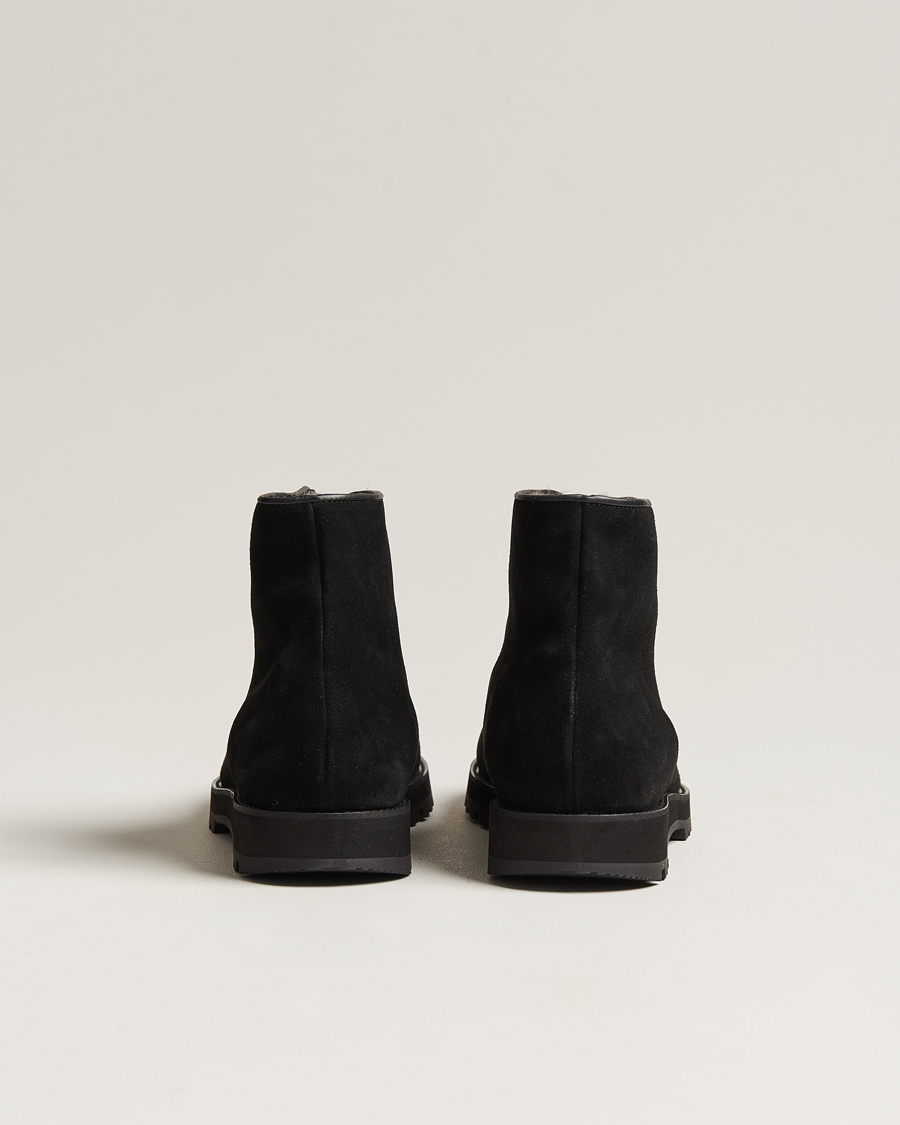 Herr | Kängor | Myrqvist | Funäs Boot Black Suede