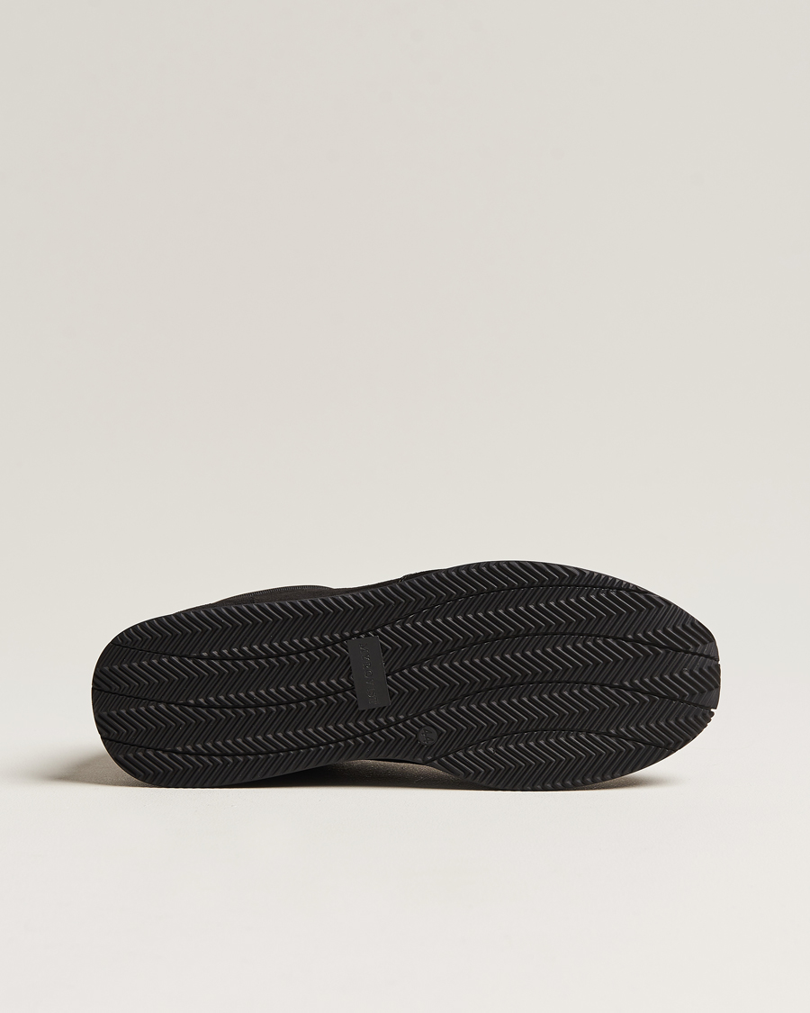 Herr | Myrqvist Stensund Running Sneaker Black Suede | Myrqvist | Stensund Running Sneaker Black Suede
