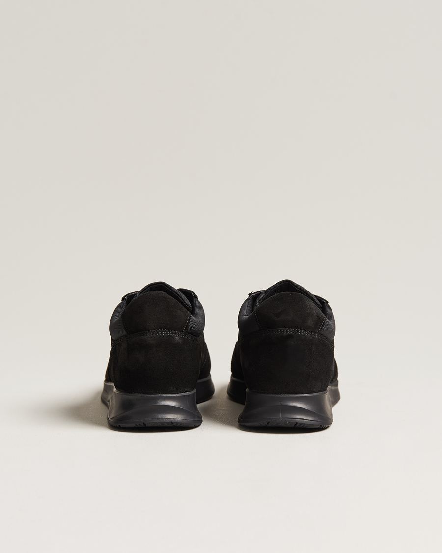 Herr | Myrqvist Stensund Running Sneaker Black Suede | Myrqvist | Stensund Running Sneaker Black Suede