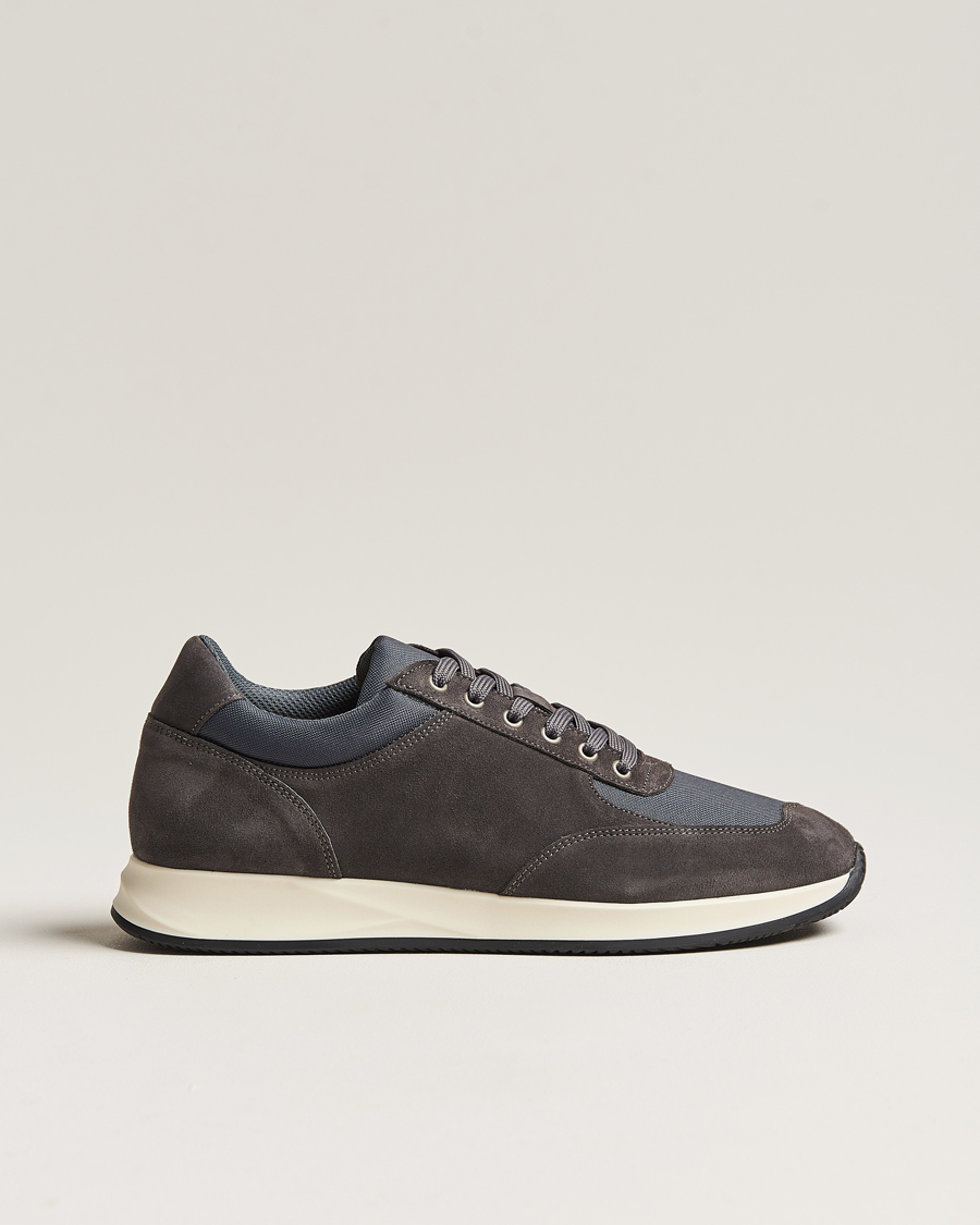 Herr | Sneakers | Myrqvist | Stensund Running Sneaker Dark Grey Suede