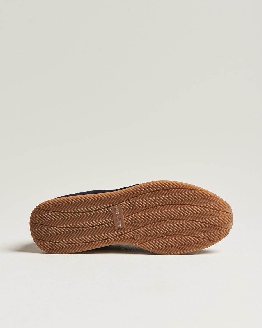 Herr | Sneakers | Myrqvist | Stensund Running Sneaker Navy Suede