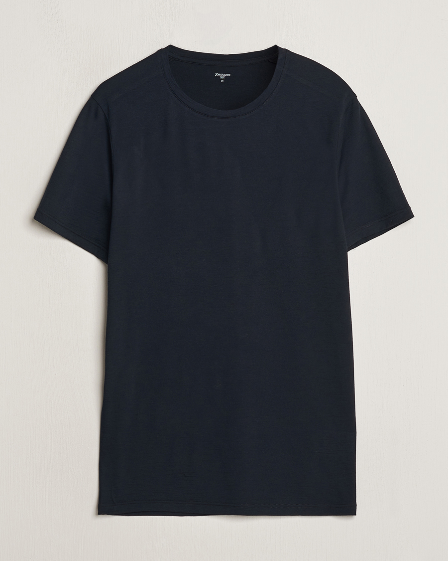 Herr | T-Shirts | Houdini | Desoli Merino T-Shirt True Black