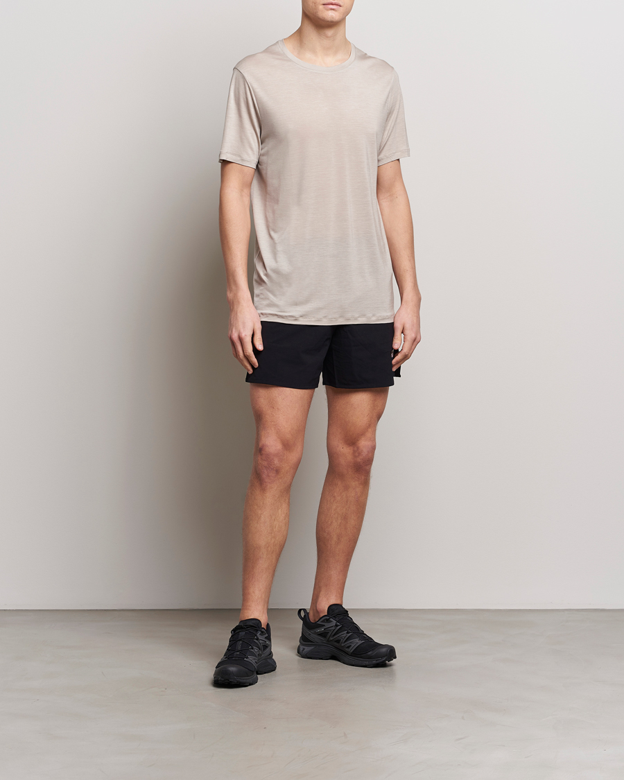 Herr | T-Shirts | Houdini | Tree Tencel T-Shirt Sandstorm