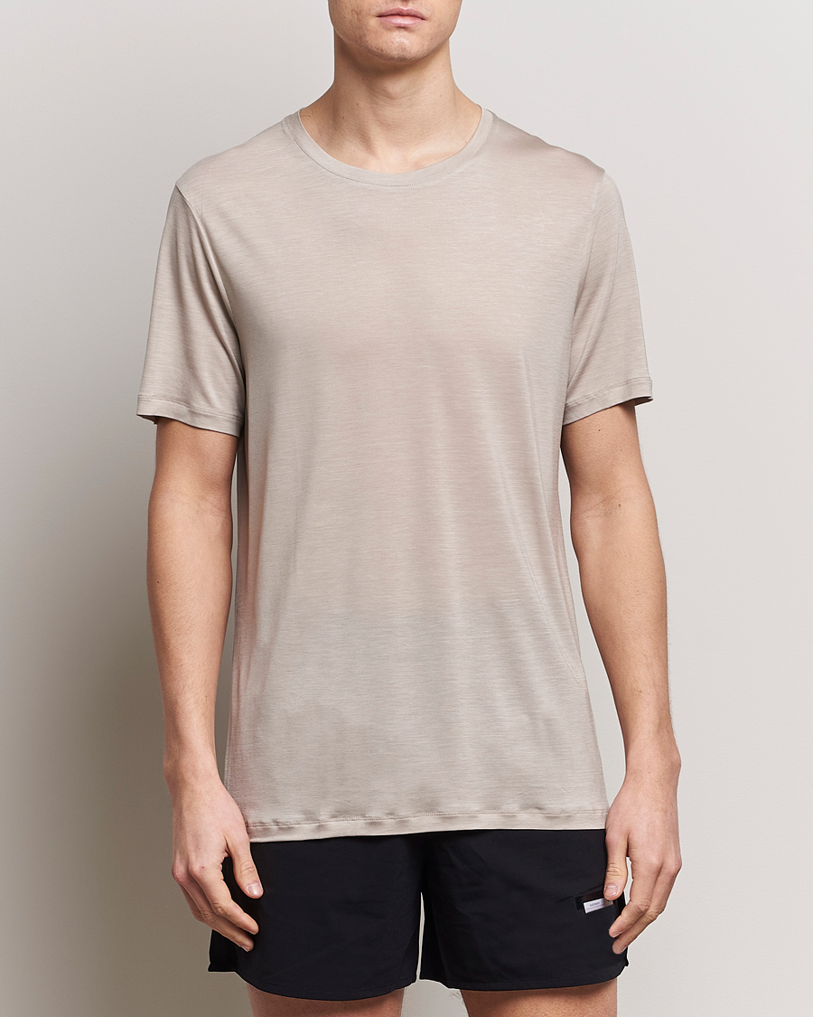 Herr | Active | Houdini | Tree Tencel T-Shirt Sandstorm