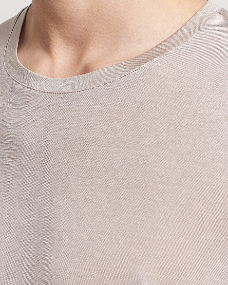 Herr | T-Shirts | Houdini | Tree Tencel T-Shirt Sandstorm