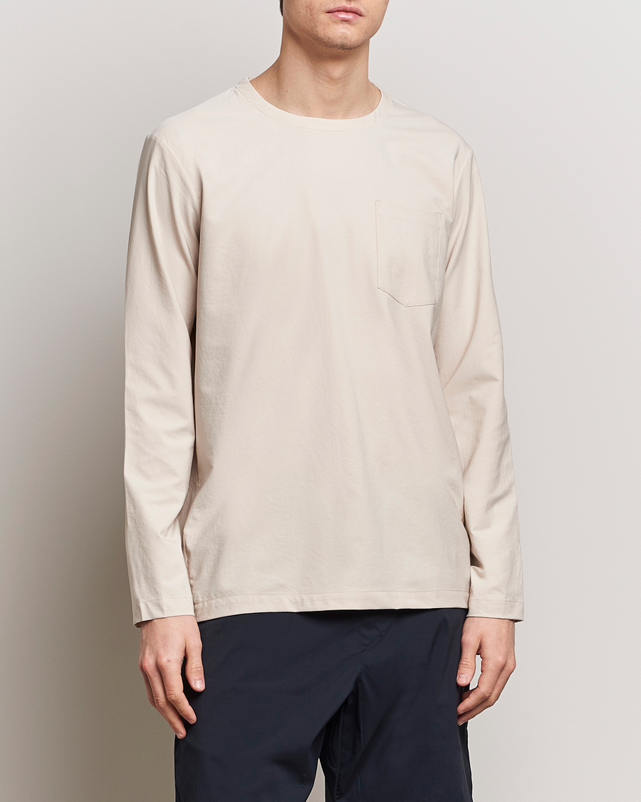 Herre |  | Houdini | Cover Crew Quick Dry Long Sleeve Foggy Mountain